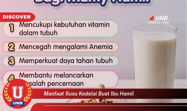 manfaat susu kedelai buat ibu hamil