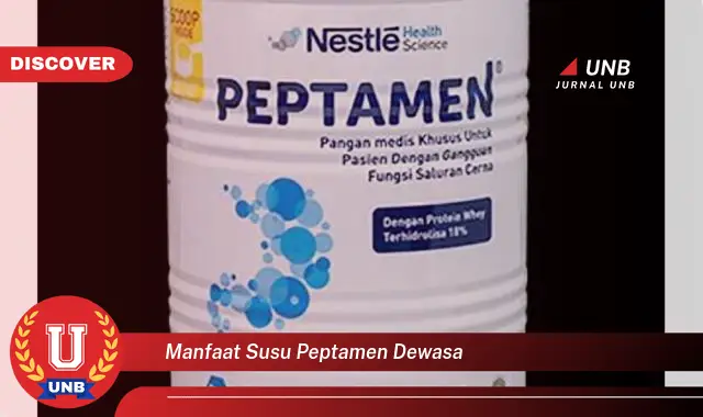 manfaat susu peptamen dewasa