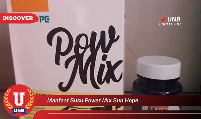 manfaat susu power mix sun hope