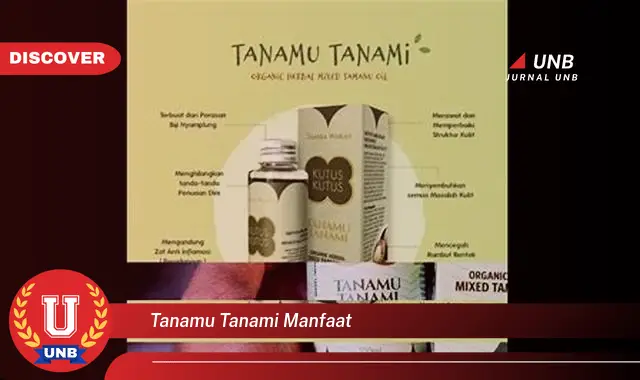 tanamu tanami manfaat