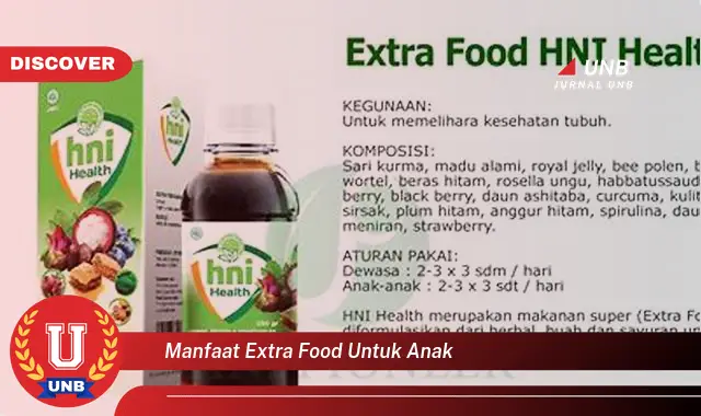 manfaat extra food untuk anak manfaat extra food untuk anak