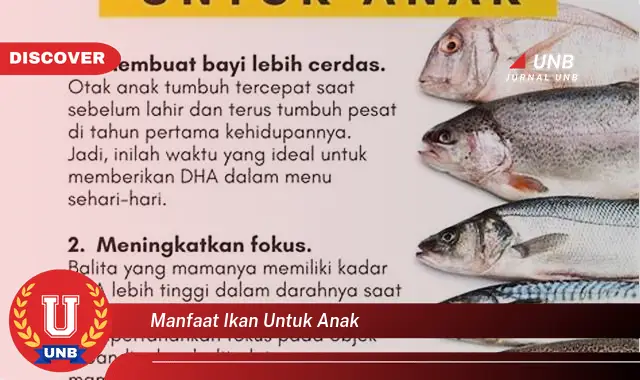 manfaat ikan untuk anak