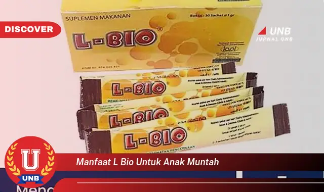 manfaat l bio untuk anak muntah