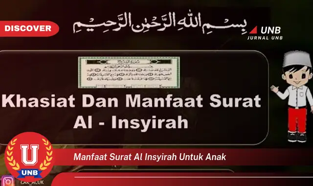 manfaat surat al insyirah untuk anak manfaat surat al insyirah untuk anak