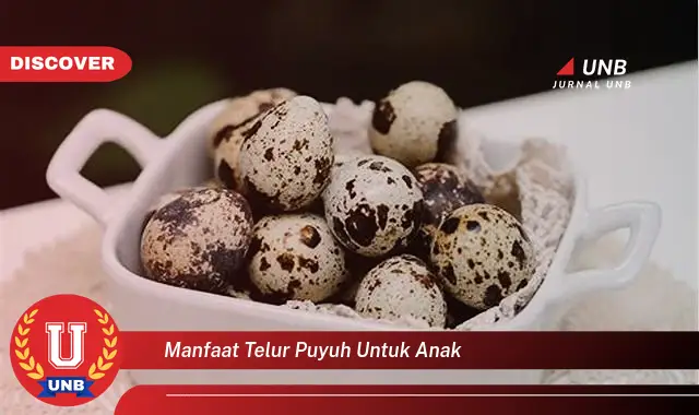 manfaat telur puyuh untuk anak