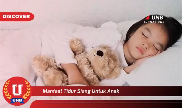 manfaat tidur siang untuk anak