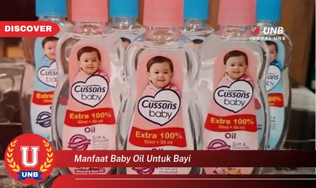 manfaat baby oil untuk bayi