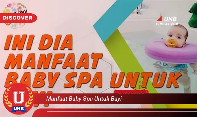 manfaat baby spa untuk bayi