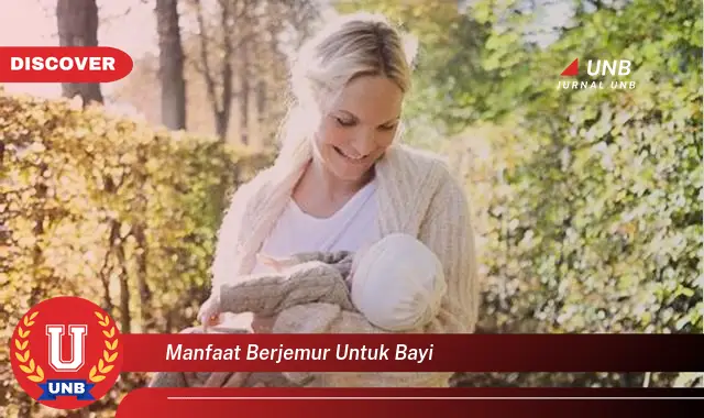 manfaat berjemur untuk bayi
