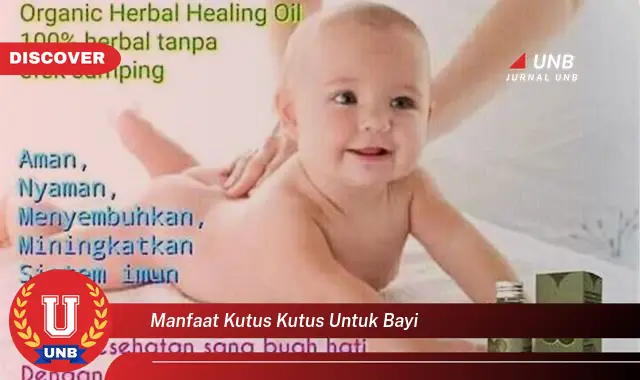 manfaat kutus kutus untuk bayi