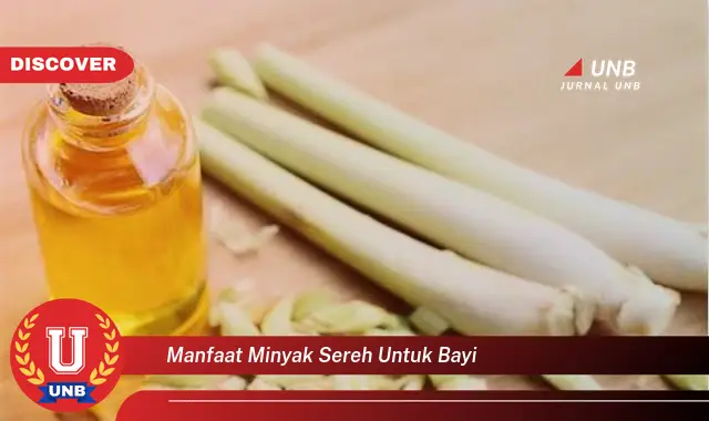 manfaat minyak sereh untuk bayi