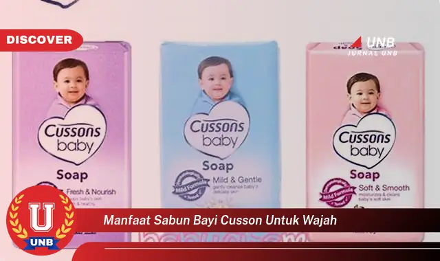 manfaat sabun bayi cusson untuk wajah