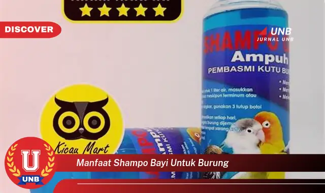 manfaat shampo bayi untuk burung