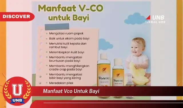 manfaat vco untuk bayi