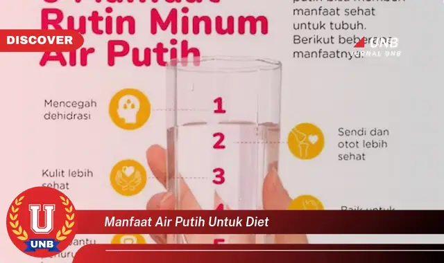 manfaat air putih untuk diet