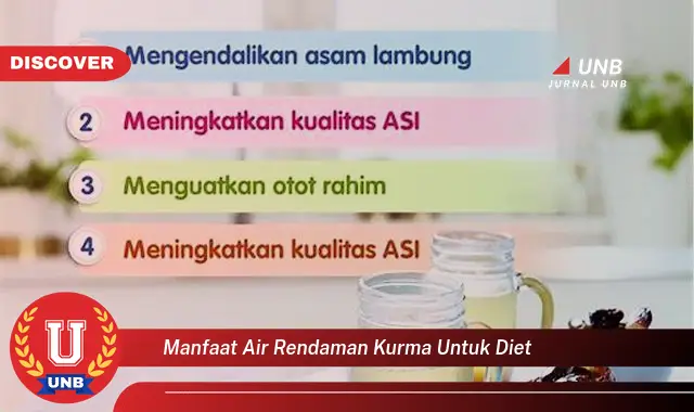 Temukan 6 Manfaat Air Rendaman Kurma untuk Diet yang Bikin Kamu Penasaran