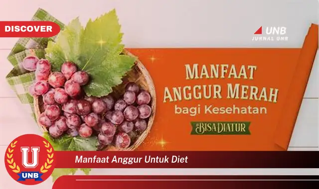 manfaat anggur untuk diet