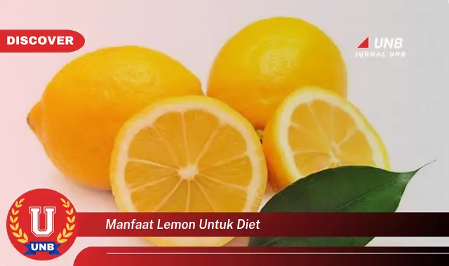 manfaat lemon untuk diet