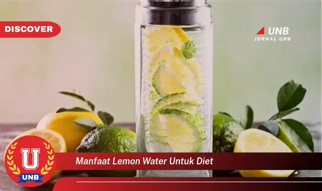 manfaat lemon water untuk diet