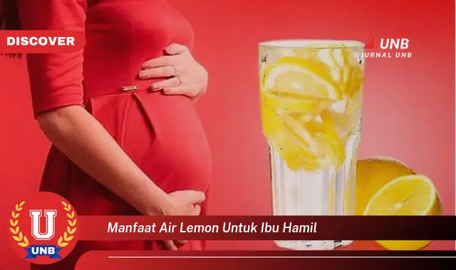 manfaat air lemon untuk ibu hamil