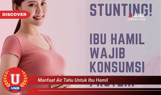 manfaat air tahu untuk ibu hamil