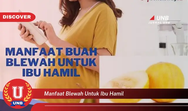 manfaat blewah untuk ibu hamil