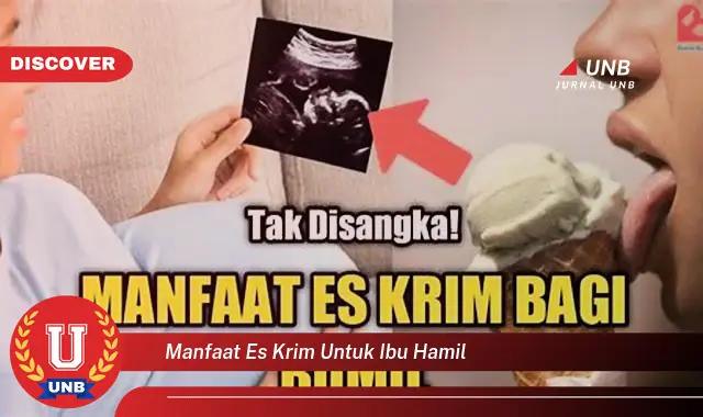 manfaat es krim untuk ibu hamil