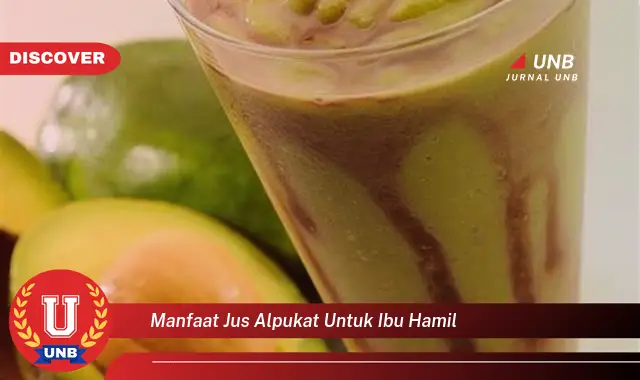 manfaat jus alpukat untuk ibu hamil