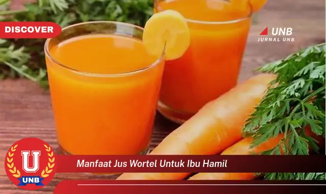 manfaat jus wortel untuk ibu hamil