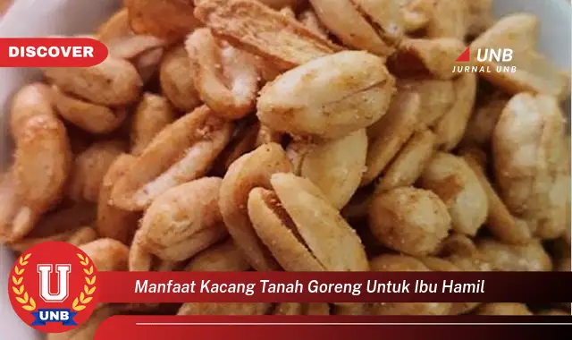manfaat kacang tanah goreng untuk ibu hamil