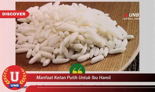 manfaat ketan putih untuk ibu hamil