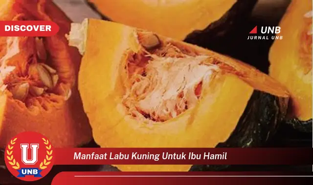 manfaat labu kuning untuk ibu hamil