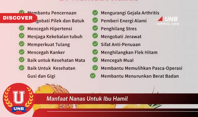 manfaat nanas untuk ibu hamil manfaat nanas untuk ibu hamil