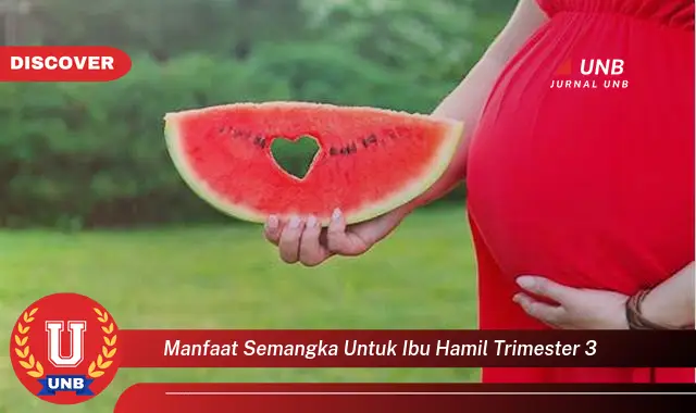 manfaat semangka untuk ibu hamil trimester 3