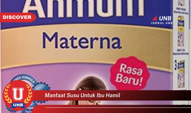 manfaat susu untuk ibu hamil