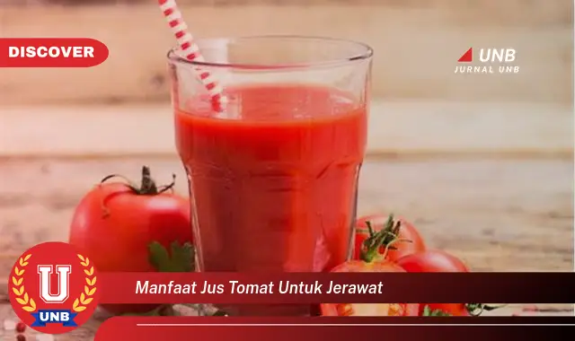 manfaat jus tomat untuk jerawat