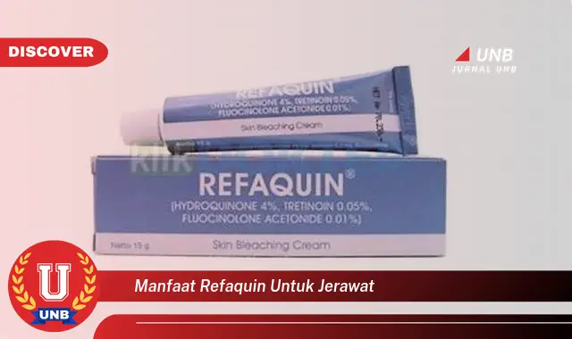 manfaat refaquin untuk jerawat
