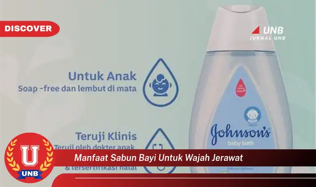 manfaat sabun bayi untuk wajah jerawat