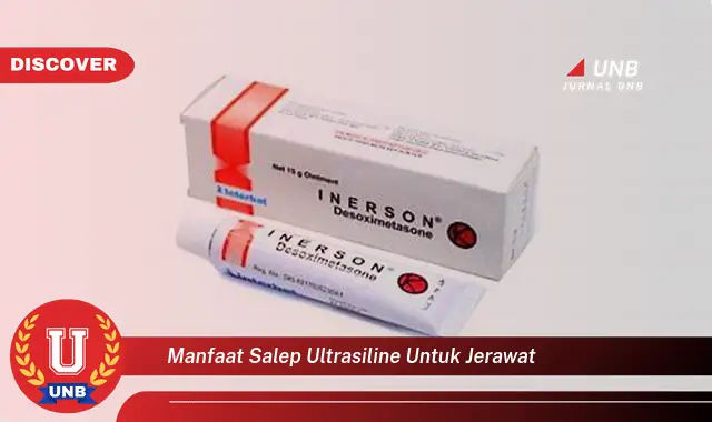 manfaat salep ultrasiline untuk jerawat