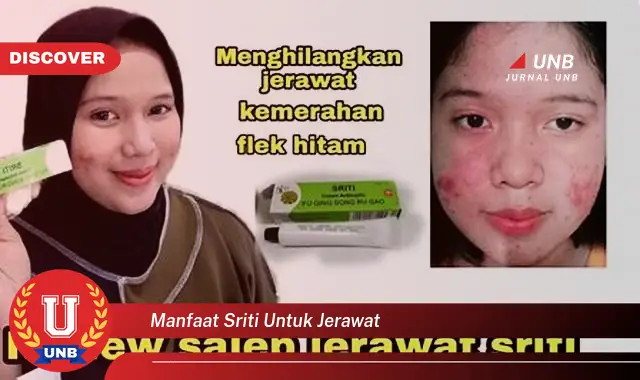 manfaat sriti untuk jerawat