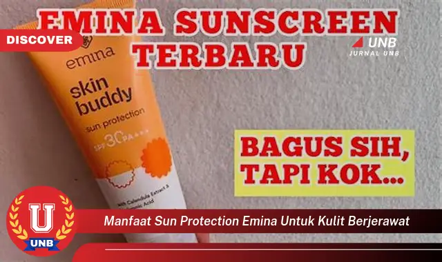 manfaat sun protection emina untuk kulit berjerawat