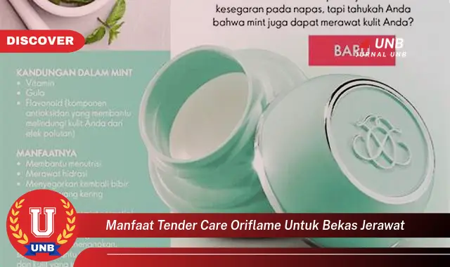 manfaat tender care oriflame untuk bekas jerawat manfaat tender care oriflame untuk bekas jerawat