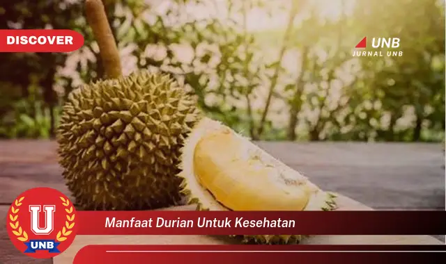manfaat durian untuk kesehatan