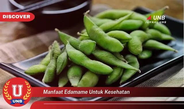 manfaat edamame untuk kesehatan
