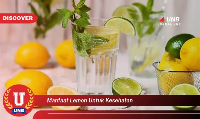 manfaat lemon untuk kesehatan