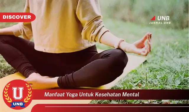 manfaat yoga untuk kesehatan mental