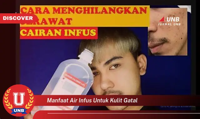 manfaat air infus untuk kulit gatal