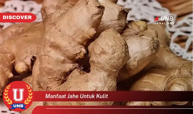 manfaat jahe untuk kulit