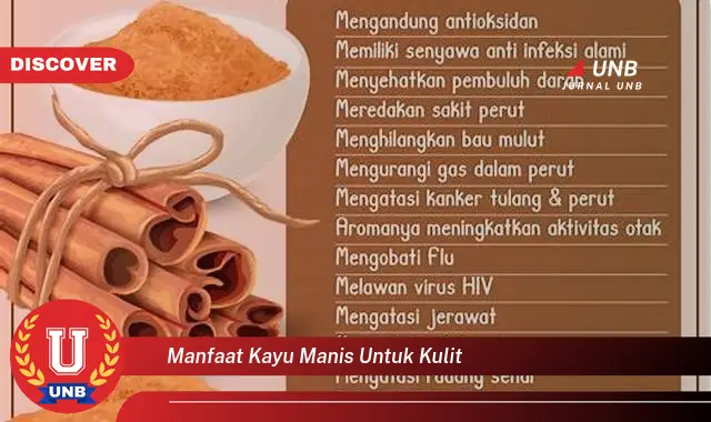 manfaat kayu manis untuk kulit