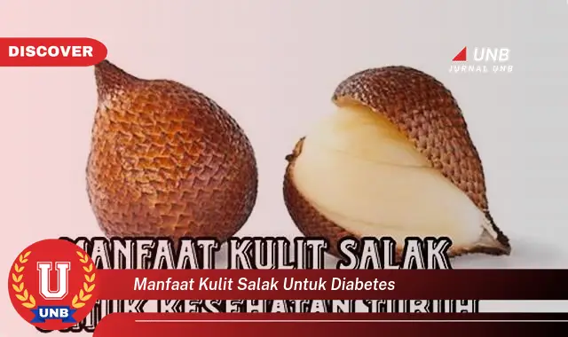 manfaat kulit salak untuk diabetes